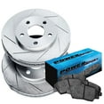 thumbnail image 1 of PowerSport Front Brakes and Rotors Kit |Front Brake Pads| Brake Rotors and Pads| Ceramic Brake Pads and Rotors |fits 1984-1986 Mercedes-Benz 190E, 1984-1989 Mercedes-Benz 190D, 1 of 7