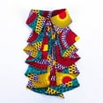 thumbnail image 3 of XIAOHUAGUA Fashion African Print Ankara Tie for Women Triangle Ankara Fabric Cravat Necklace Tie, 3 of 5