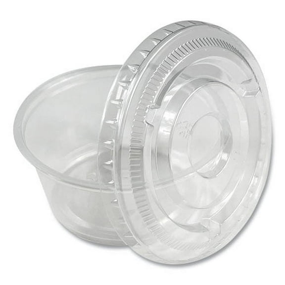 souffle/portion cups, 3.25 oz, polypropylene, translucent, 2,500/carton | Bundle of 2 Cartons