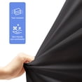 thumbnail image 4 of Chubasquero Largo para Adultos Con Cordón Chubasquero para Hombres Mujeres Y Adultos (negro), 4 of 8