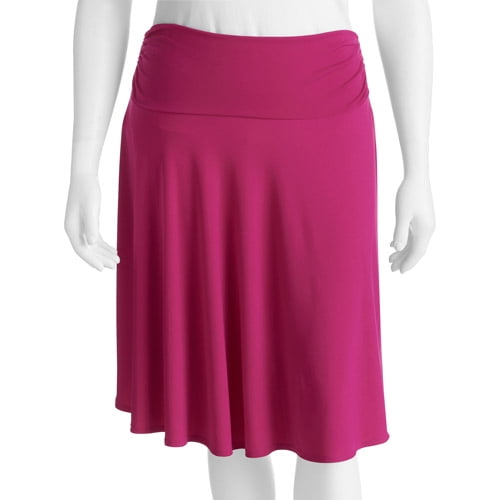 George Easy Wear Collection Women's Plus-Size Skirt - Walmart.com