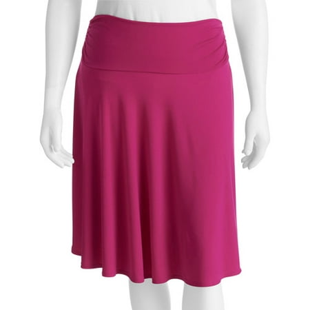 George - George Easy Wear Collection Women's Plus-Size Skirt - Walmart.com