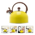 thumbnail image 3 of 1Pc Whistling Tea Kettle Stainless Steel Water Kettle Whistling Teapot, 3 of 6