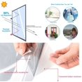 thumbnail image 4 of One-Way Window Mirror Film Anti UV Heat Resistant Anti-Gaze Temperature Control Privacy Reflective Adhesive Film for Window Home Office Store (40 * 400cm), 4 of 5