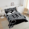 thumbnail image 4 of Erosebridal Volleyball Print Comforter Sets Twin Size, Modern Sports Comforters & Duvets, Geometry Decor, Ultra Soft 2pcs, 4 of 8