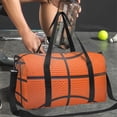 thumbnail image 4 of Sac de Voyage Imprimé Soccer et Rugby Sac de Yoga Sac de Rangement pour Sports Extérieurs, 4 of 6