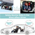 thumbnail image 4 of Espejo de coche para bebés Funbliss con certificación de seguridad con rotación de 360°, 4 of 9