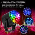 thumbnail image 3 of [2-pack] Disco Party Lights Strobe Light Usb Plug In Stage Light For Car Home Room Dance Parties Birthday, 3 of 5