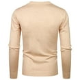 thumbnail image 4 of EGNMCR Chandail Homme Décontracté Col Rond Manches Longues Tricot, 4 of 7