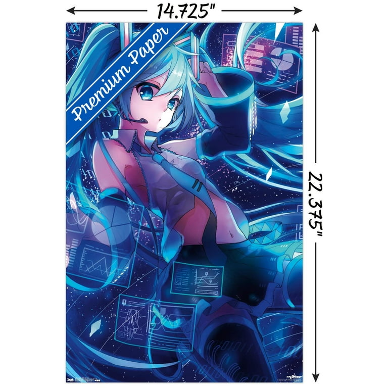 Hatsune Miku - Screens Wall Poster, 14.725