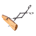 thumbnail image 2 of Pinces à Bois pour Bûches de 24,6 Pouces d'Épaisseur, Finition Résistante à la Rouille, Noir, 2 of 6