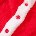 thumbnail image 5 of Gelikeya Christmas Baby Sleepers Boys Girls Clothes Long Sleeve Santa Pajamas Toddler Rompers Bodysuit with Hood (X13 Red, 3-6 Months), 5 of 9