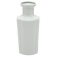 thumbnail image 2 of 12" White Porcelain Vase, 2 of 7