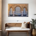 thumbnail image 3 of Elephant Stock Moroccan Mausoleum Fountain Wall Art - Horizontal Canvas Wall Art - Living Room Wall Decor - Architecture Canvas - Brown And Beige Decor - 45" x 30", 3 of 8