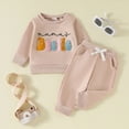 thumbnail image 2 of xaweyi Baby Boy Clothes Long Sweatshirt Pants Toddler Outfits Infant Clothing,Sizes 12-18 Months, 2 of 9