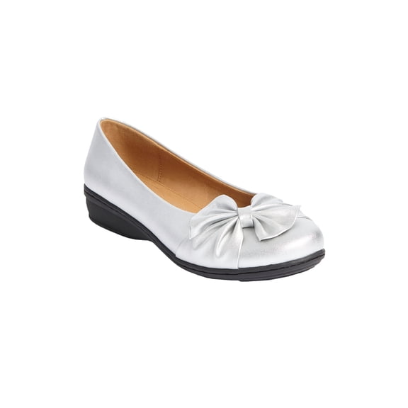 Comfortview Women's The Pamela Slip On Flat
