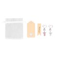 thumbnail image 4 of Angel Pendant Key Chain, Angel Keychain Gift Portable Small Decorative 30Pcs  For Wedding Favors For Baptism Gift, 4 of 8