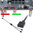 thumbnail image 3 of 5V3Pin Interface Transfer Extension Cable RGB Splitter for A-SUS MSI Motherboard, 3 of 17