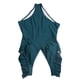 thumbnail image 4 of Traje de baño de una pieza Traje de baño de una pieza de moda sin mangas delgado con volantes para mujer Azul marino L, 4 of 5