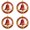 F, variant on USA 250th Anniversary Bells Ornaments Honor 250 Years of Heritage Patriotic & Festive Design Collectible & Decorative A Symbol of Unity & Pride Ideal Gift for Family and Friends