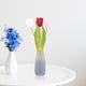 thumbnail image 4 of KAKOWELY 3 piezas de adornos de tulipanes realistas, tulipanes decorativos, tulipanes falsos, ramo de flores DIY, 4 of 4