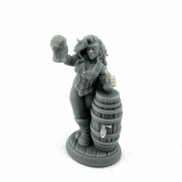REAPER Anya Half Orc Arm-Wrestler Miniature Figure 25mm Heroic Scale Bones USA Miniatures