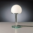 thumbnail image 1 of (Base en Verre-Prise US) Lampe de Chevet Nordique Lampe de Table Led Design Simple pour Salon Éclairage Unique,khw, 1 of 5