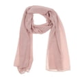 thumbnail image 2 of Bufanda Hijab de gasa para mujer, bufandas para la cabeza, chales islámicos musulmanes, cubierta para el cuello, s rosa verde Colcomx Bufanda hiyab mujer, 2 of 8