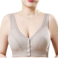 thumbnail image 1 of Backless Seamless Bra for Women with Mesh and Polyurethane Splicing, Hollow-Out Design, All-Season Casual Wear, Size L, 1 of 7