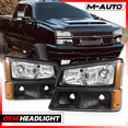 thumbnail image 2 of M-AUTO Headlight Assembly Kit for 03 04 Silverado 2500, 03-07 Avalanche 1500 2500, Silverado 1500 1500HD 2500HD 3500 Truck, 2 of 9