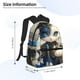 thumbnail image 2 of Easygdp Exotic Blue Cat Mochila Casual para Portátil, Mochila para Escuela, Viajes, Negocios, 2 of 6