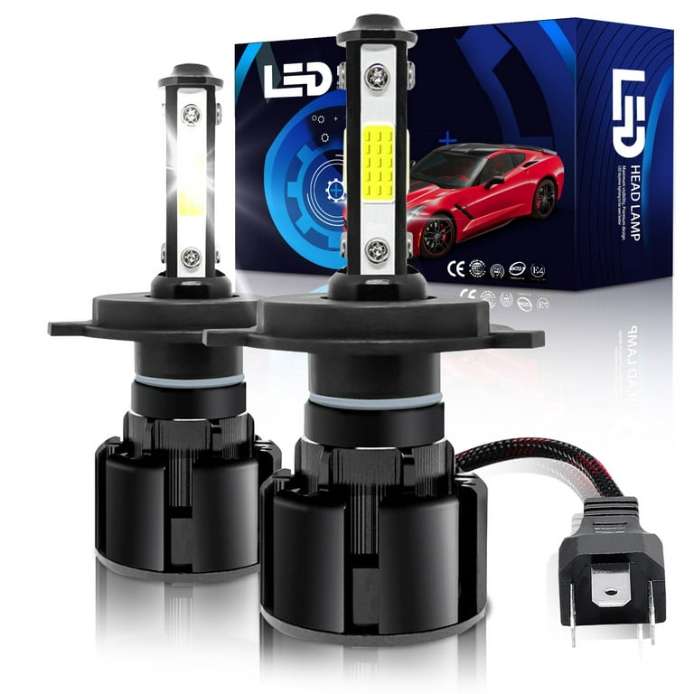TYPE S H4/9003 LED Fog Light Dual Beam Replacement Bulb (set of 2)