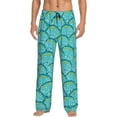 thumbnail image 2 of Kdxio Beautiful Seashells Print Men's Sleep Pajama Pant Lounge Pants with Pockets, 2 of 8