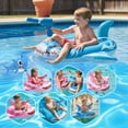 thumbnail image 5 of Pool Floats for Kids and Toddlers, with Water Blaster, Shark Boat Pool Float Swim Seat Toys, Summer Swimming Pool Water Toys for Boys Girls Aged 3-8 Years, Blue, 5 of 7