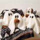 thumbnail image 3 of Nuevo muñeco de peluche de cachorro fantasma de Halloween con almohada fantasma Doug the Dog transfronterizo, 3 of 3