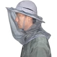 thumbnail image 6 of Bee Keeping Beekeeper Veil hat gnats Insect Bug Mosquito Fishing Gardening Cap with Head net Netting mesh Hood for Men Women 1Pack, 6 of 8