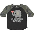 thumbnail image 3 of Inktastic My Grandparents Love Me Baby Clothes Boys or Girls Toddler T-Shirt, 3 of 5
