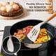 thumbnail image 3 of Juego de utensilios de cocina E-far de 10 piezas de silicona con mango de madera, 3 of 7