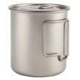 thumbnail image 3 of FLAMEEN Cup, Titanium Cup, Titanium Mug, Practical Strong High Environmental Protection Hot Coffee For Home Cold Beer Outdoor Camping, 3 of 8