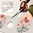 thumbnail image 6 of Yayeee Faucet Mat for Kitchen Sink 14.7" Diatomite Long Splash Guard Pad, Pink Flower, 6 of 7