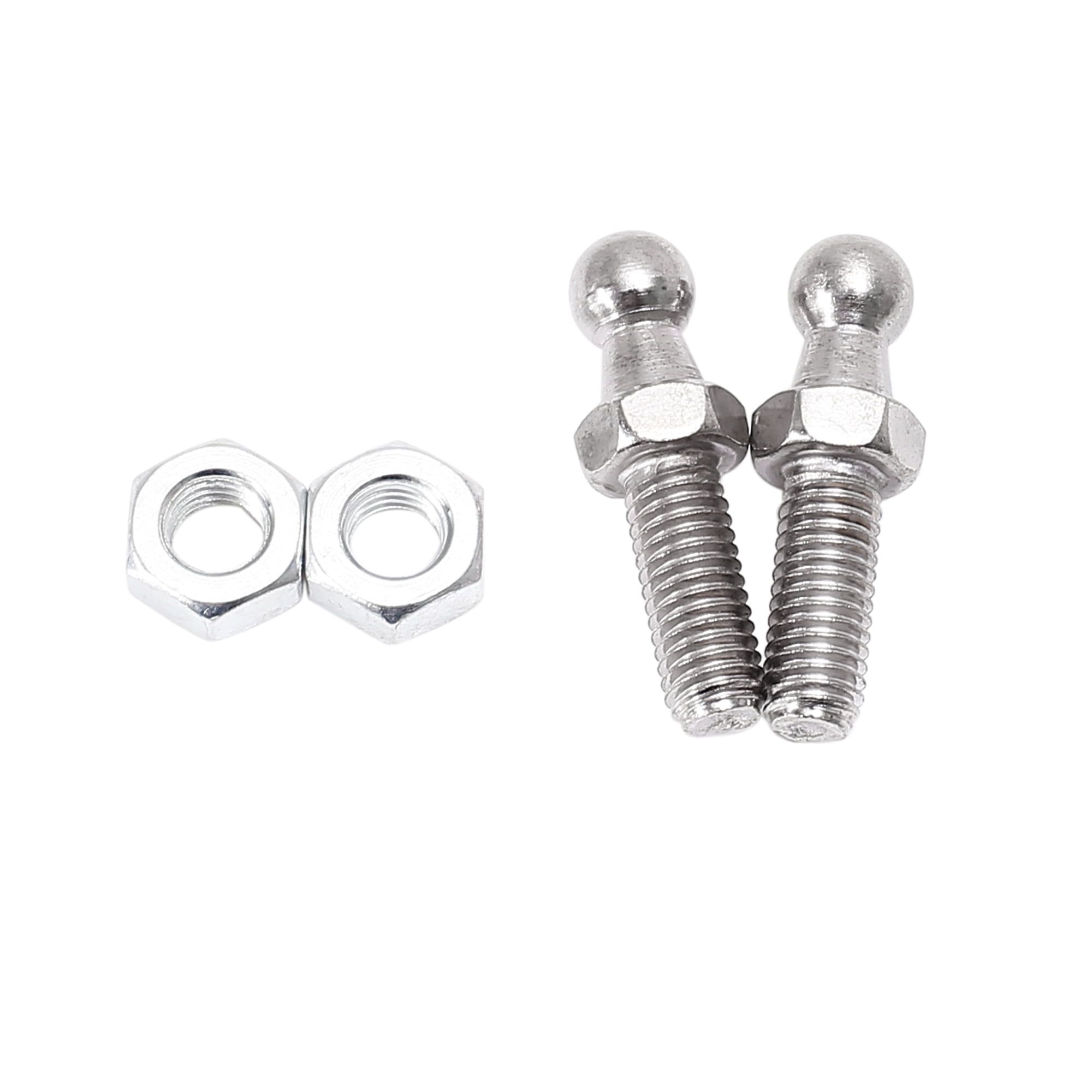 Unique Bargains 4 Set 10mm Car Gas Strut Ball Stud for Gas Struts Shock M8*20mm