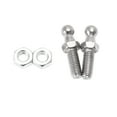 thumbnail image 4 of Unique Bargains 4 Set 10mm Car Gas Strut Ball Stud Silver Tone for Gas Struts Shock, 4 of 5