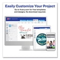 thumbnail image 6 of Avery Sticker Project Paper Laser/Inkjet Multipurpose Labels, 11" x 8.5", Glossy Clear, 1 Label/Sheet, 7 Sheets/Pack | Bundle of 5 Packs, 6 of 6