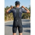 thumbnail image 7 of Qualidyne Men’s Cycling Bib Shorts with Pocket, 4D Padded Road Bike Bibs with Breathable Mesh Back, 7 of 7
