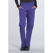 Cherokee Workwear Professionals Women's Scrubs Pant Mid Rise Straight Leg Pull-On Cargo WW170