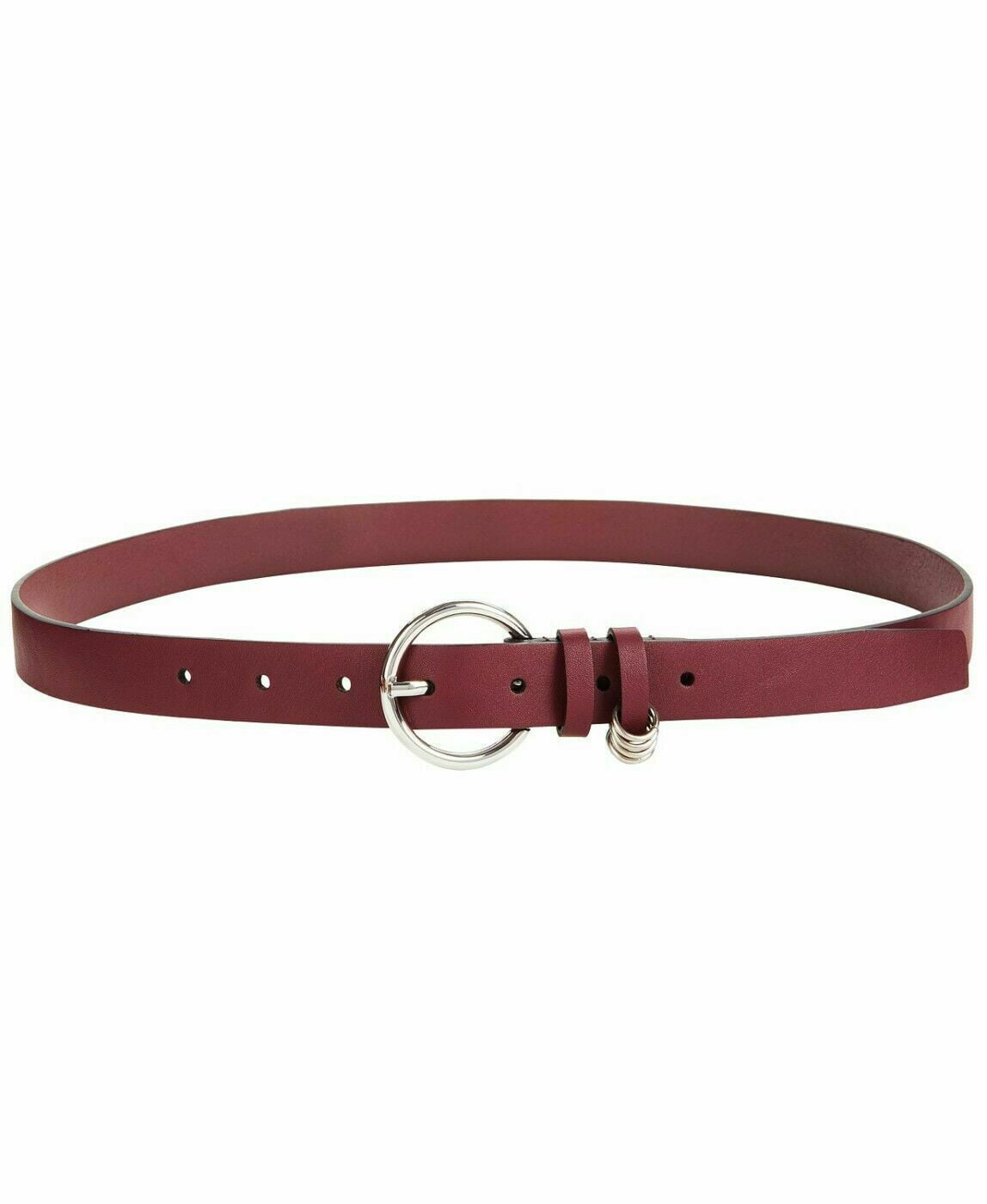 Calvin Klein Women's Belts 25mm Harness Ring Buckle Belt Red Medium, $38  NWT 