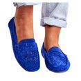 thumbnail image 3 of ZTTD Women's Ladies Fashion Casual Hollow Out Slip On Loafers Perforated Flat Shoes, 3 of 8