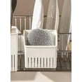 thumbnail image 3 of Hanging Kitchen Drying Rack for Counter & Dish Rack - Silverware Cutlery Drainer Organizer, Utensil Holder for Chopsticks, Spoons, Knives, Forks with Drainage Holes,A, 3 of 6