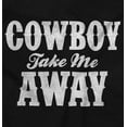thumbnail image 2 of Cowboy Take Me Away Country Music Women's Long Sleeve T Shirt Brisco Brands S, 2 of 6