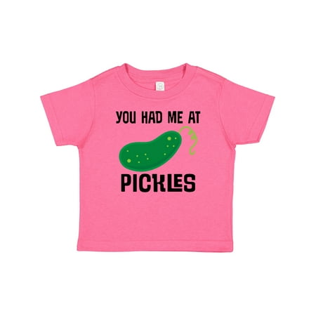 

Inktastic You Had Me at Pickles Gift Baby Boy or Baby Girl T-Shirt